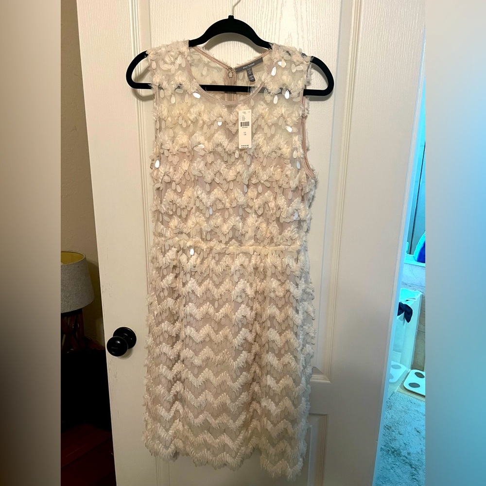 Sequins Sleeveless Anthropologie Dress